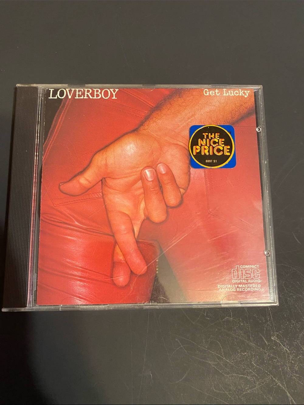 Loverboy "Get Lucky" CD - Red Cover
